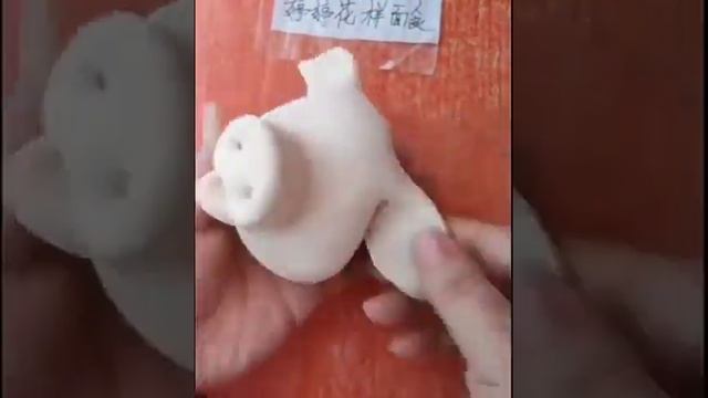 Лепим из пластилина голову свиньи смотреть онлайн