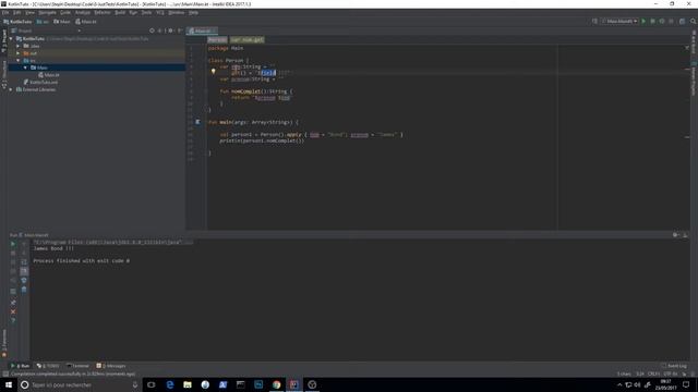 [Tuto] Kotlin - 05 - Les classes смотреть онлайн
