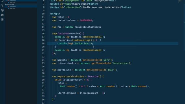 03 RequestIdleCallback - cont смотреть онлайн