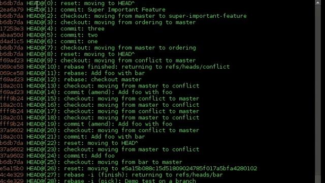 The Git Reflog - AKA Git out of Jail Free смотреть онлайн