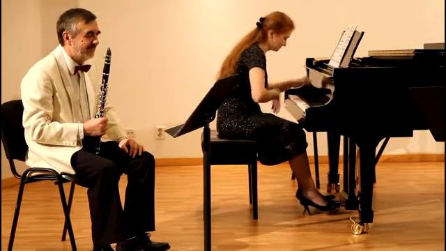 Weber. Variations, Op. 33 - clarinet and piano - Sergey Nizkodub - clarinet смотреть онлайн