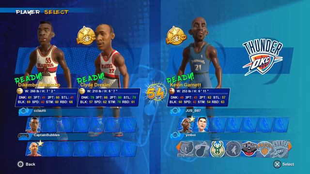 NBA 2k playgrounds 2 BETA смотреть онлайн