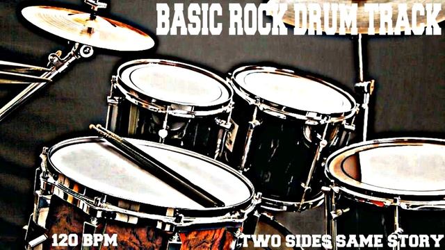 SIMPLE ROCK DRUM TRACK - 120 BPM (FREE) смотреть онлайн