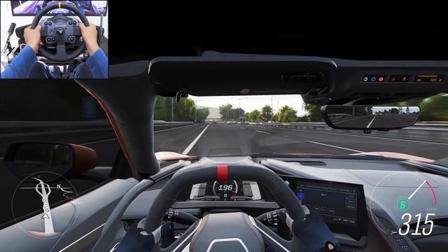 Corvette C8 - Forza Horizon 4 | Thrustmaster TX gameplay смотреть онлайн