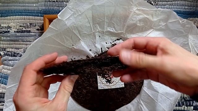 Красный Бык / Золотой Бык. Шу пуэр от Син Вэнь. Распаковка смотреть онлайн