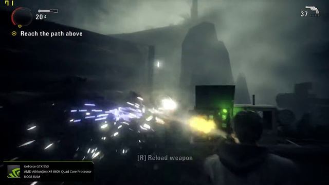 Alan Wake FPS Test | Gigabyte GTX 950 | Athlon 860K | Max Settings смотреть онлайн