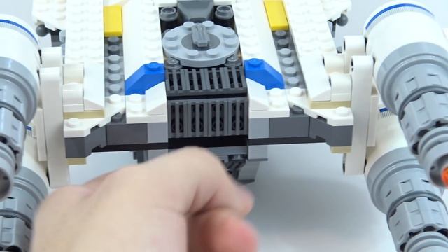 LEGO Star Wars Rebel U-Wing Fighter (Timelapse & Review) - Set 75155 смотреть онлайн