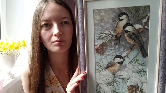 Мои вышитые картины! Все мои готовые работы крестиком в одном видео! смотреть онлайн