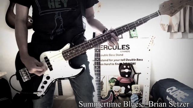 Summertime Blues / Brain Setzer / Bass Cover #71 смотреть онлайн
