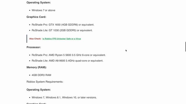 RoShade Not Working (Fix) | How to Fix Roblox Shaders Not Working смотреть онлайн