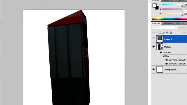 Photoshop 3D Texturing 02