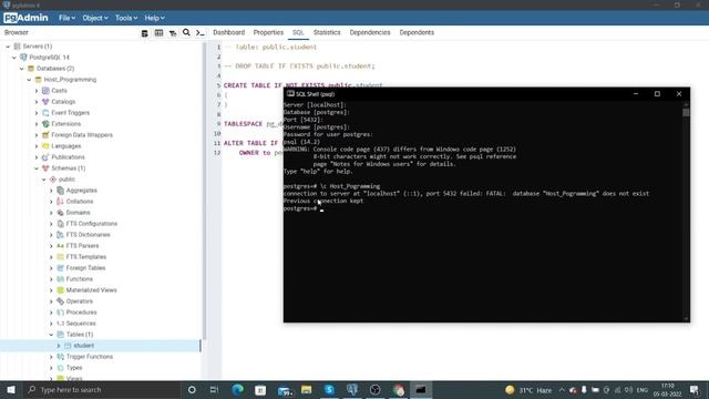 PostgreSQL Tutorial In Hindi | Drop/Delete Table смотреть онлайн