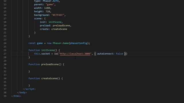 Real-Time Chat in a Phaser Game with MongoDB and SocketIO смотреть онлайн