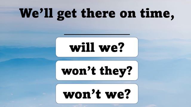 Question Tags | English Grammar Quiz | For ESL and English Language Learners смотреть онлайн