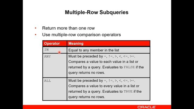 06 - Oracle Database - Using Subqueries to Solve Queries (Sub-Query) - شرح قواعد البيانات смотреть онлайн