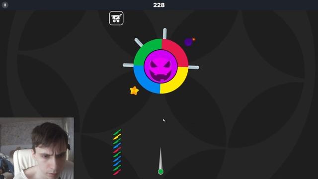 Игры Телеграм! Telegram @gamee. Грязная игра!! №2 Color Hit!