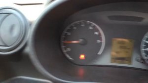 Запуск в мороз -28,  lada Granta на коробке робот - часть 1