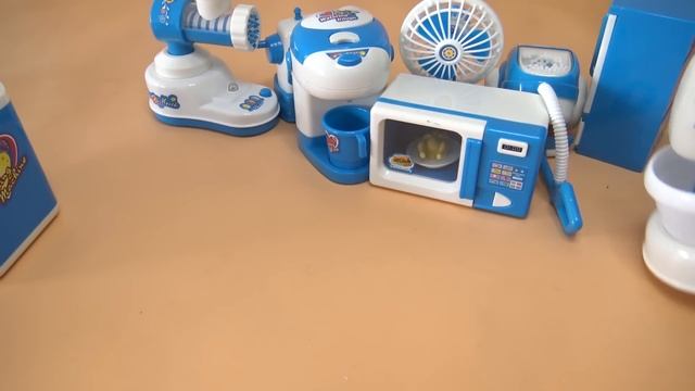 Satisfying with 10 Minutes Review Mini Blue Home Appliance! ASMR No Music смотреть онлайн