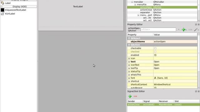 Python and Qt4 Designer Part#3 - Menubar Menus смотреть онлайн