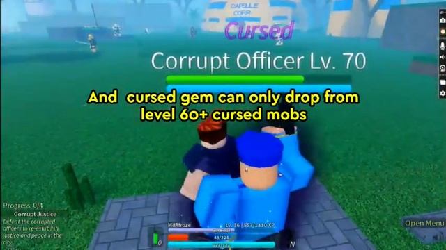 How To Get Cursed Gems In Roblox Anime Story l Obtaining Cursed Gems Tutorial смотреть онлайн