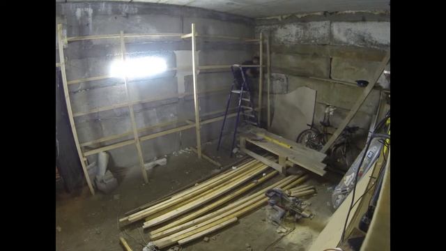 Деревянный стеллаж в гараж своими руками смотреть онлайн