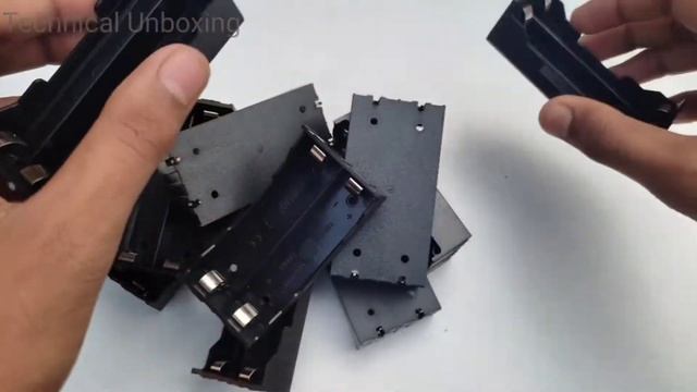 2 cell 18650 battery holder Unboxing & review || Best Battery Holder Pack of 10 Pcb Battery case || смотреть онлайн