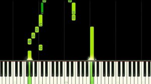 CARTOON CAT SONG - EASY Piano Tutorial