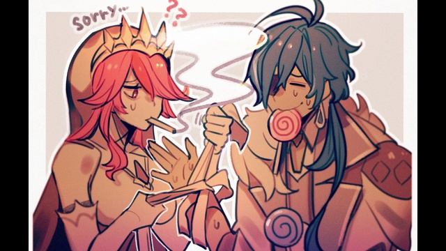 [Genshin Impact #12] Садистка Розария [SilverTatsu] - Rus Comics Dub смотреть онлайн