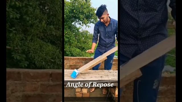 What Is Angle Of Repose? #angleofrepose #newtonslawsofmotion #physics #nlm #slide