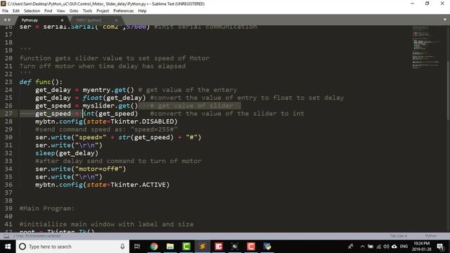Python Programming with Embedded Systems - Part 20: Graphical User Interface - Slider & Entry Input смотреть онлайн