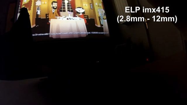 Test caméra 8MP ELP-USB4K03-MFV 4K 30fps capteur Sony IMX415