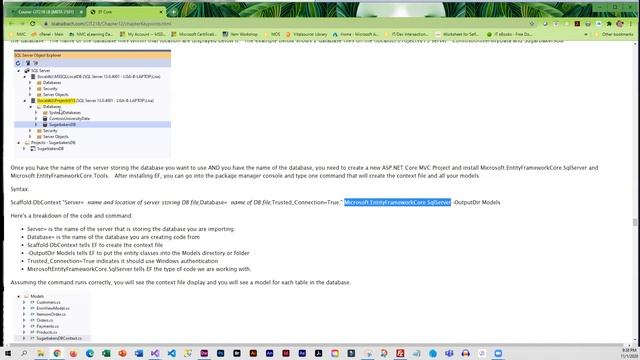 ASP NET Core MVC DB First смотреть онлайн