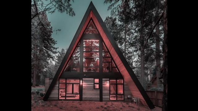 A-frame. Дом шалаш. А-дом. Современные проекты. смотреть онлайн