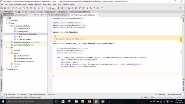 Adding multiple columns to your ListView (part 3/3) смотреть онлайн