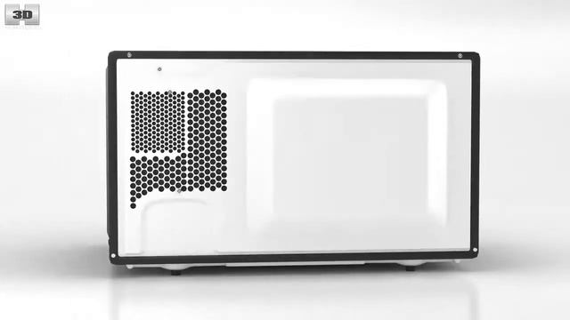 Microwave Oven Westinghouse WCM770B by 3D model store Humster3D.com смотреть онлайн