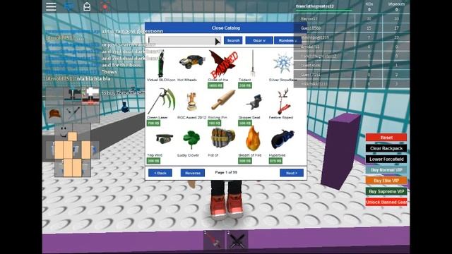 Roblox strongest weapon on Catalog Heaven смотреть онлайн