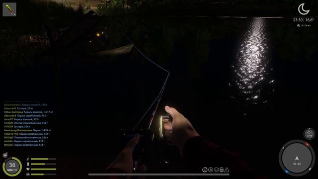 Русская рыбалка 4 - Старое озеро Комариное - Щука у лодок