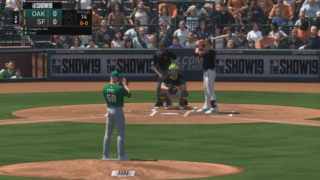 MLB The Show 19 Gameplay - Oakland Athletics vs San Francisco Giants 3 Inning Game MLB 19 смотреть онлайн