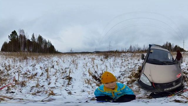 Тестирование Соболя после ремонта Закопались еще глубже, лебедка не помогает смотреть онлайн