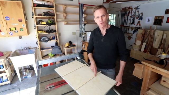 The simplest table saw crosscut sled on YouTube. Essential woodworking shop project. смотреть онлайн