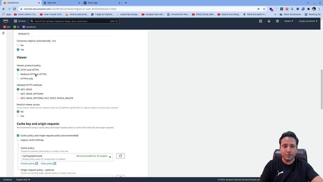 How to set up AWS CloudFront Distribution For S3 Origin смотреть онлайн