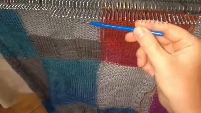 КВАДРАТМАДРАТ. ШАРФ. 5ЧАСТЬ. ВЯЖУ на СЕВЕРЯНКЕ. смотреть онлайн