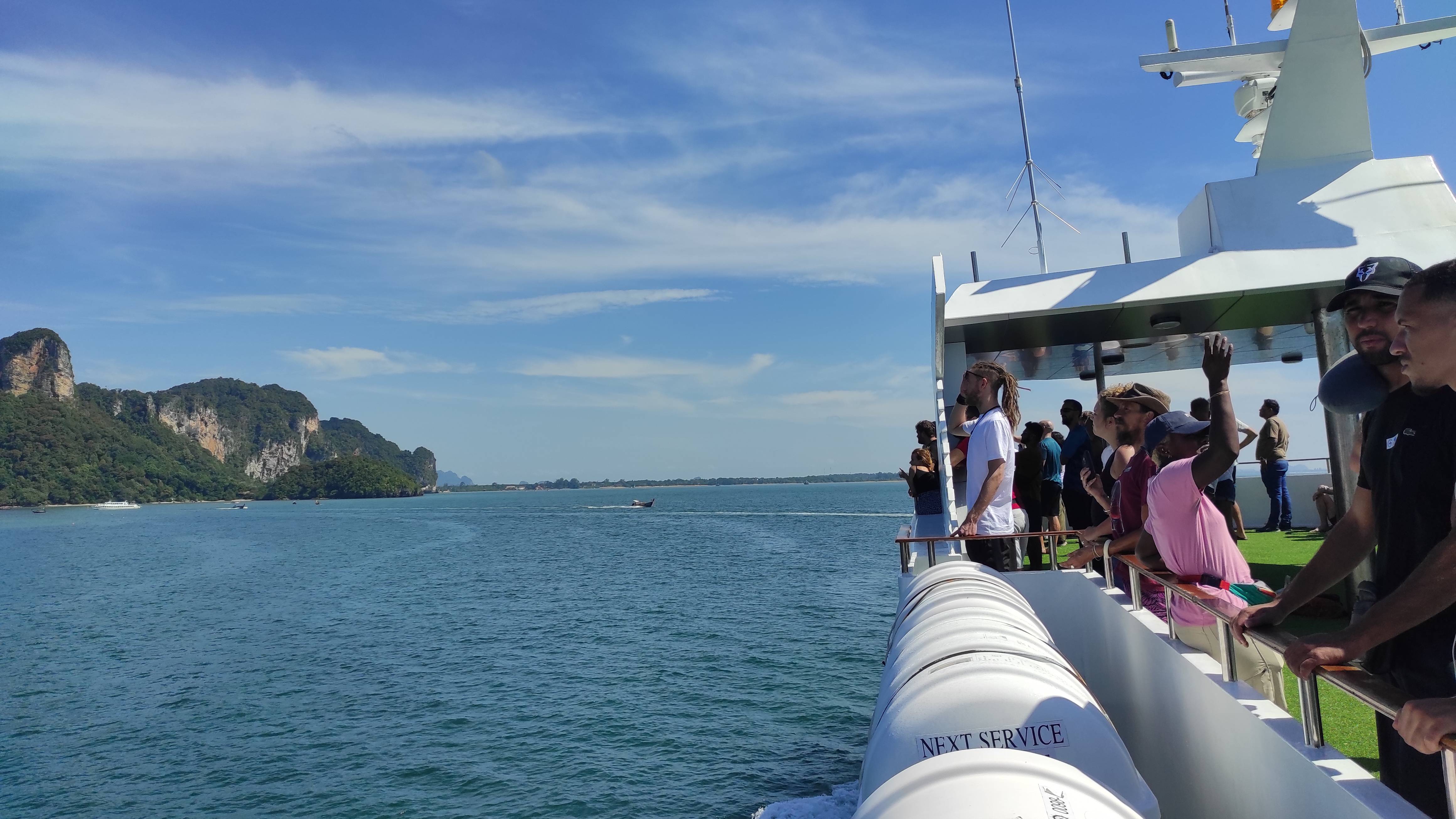 Дорога Пхукет - Аонанг на пароме