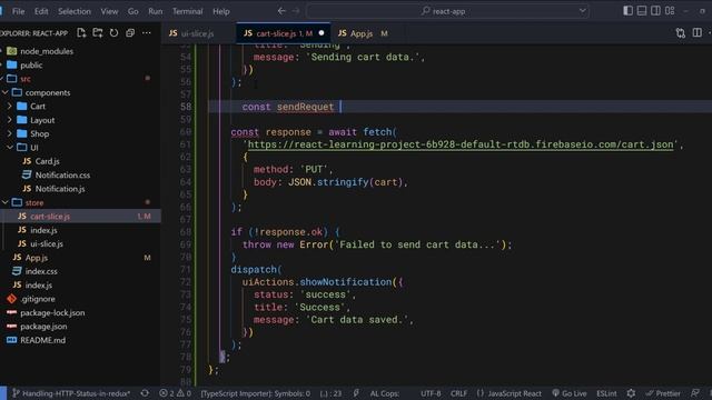 Using an Action Creator Thunk - Redux Toolkit - React JS || Hindi || Coding Scenes смотреть онлайн