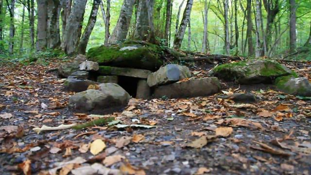 Дольмены на Красной поляне. Река Бешенка. Dolmens in Krasnaya Polyana. Beshenka River 14 09 28 смотреть онлайн