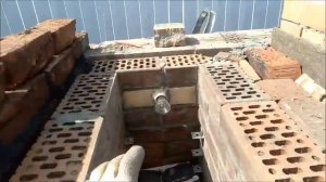 Мангал из кирпича + коптильня