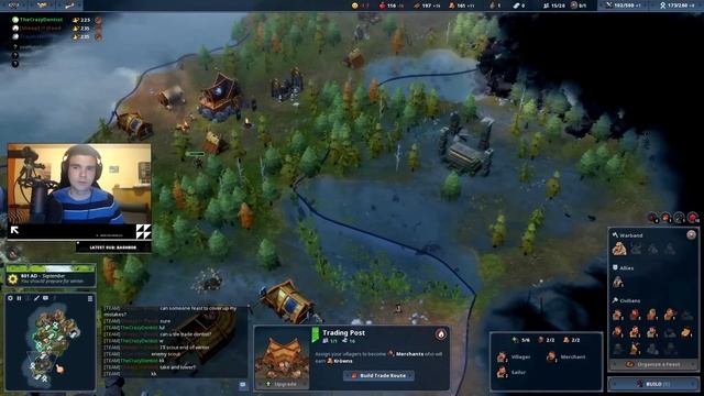 Building an Ox City | Ox clan in 3v3 | Northgard смотреть онлайн