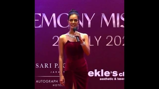 TOP 3 MISS UNIVERSE INDONESIA 2023. SASHING CEREMONY MISS UNIVERSE INDONESIA VINA-FABIENNE-MUTHIA смотреть онлайн