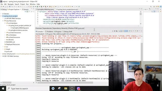Spring Boot – Setting up your first project смотреть онлайн