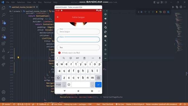 Movies List in Flutter смотреть онлайн